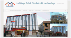 Desktop Screenshot of bangunsaranamakmur.com