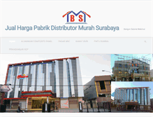 Tablet Screenshot of bangunsaranamakmur.com